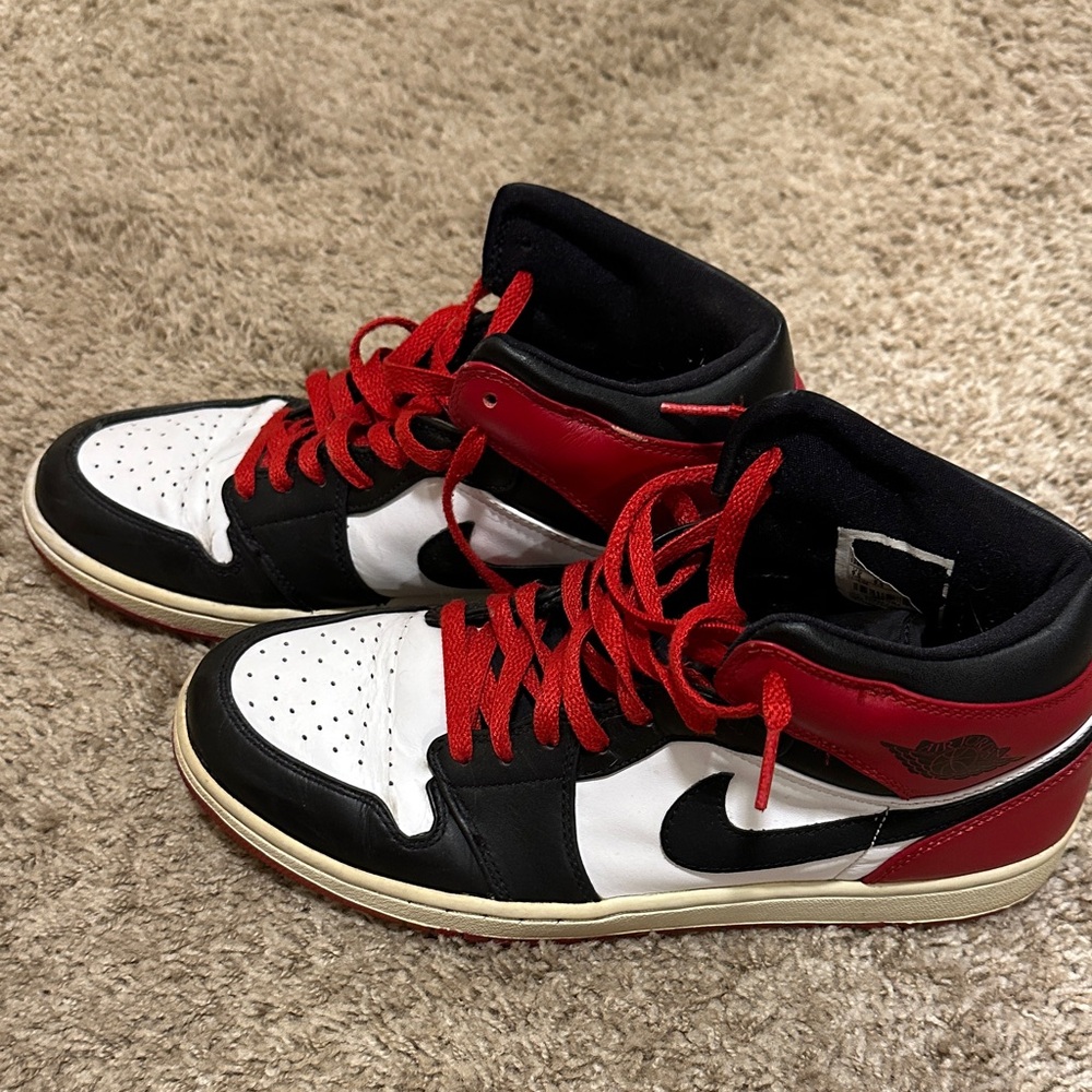 Nike Air Jordan 1 Retro Old Love Sneakers beginning  Moments 2007 Size 9.5